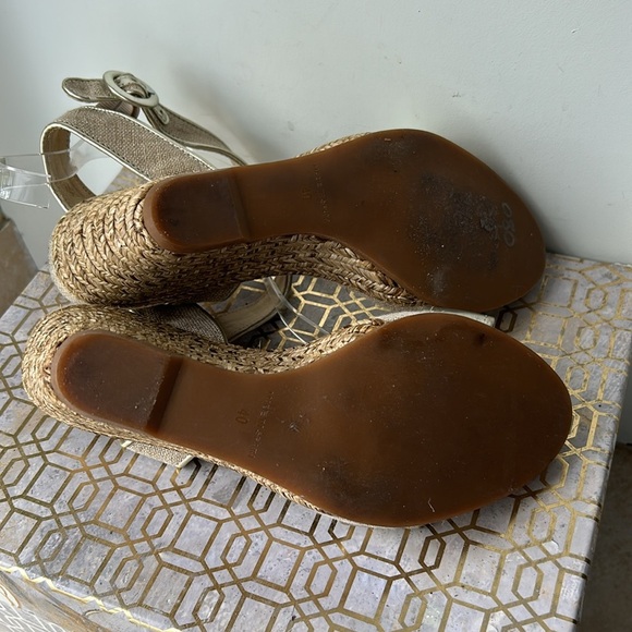 Maypol Strappy Espadrille Wedge Heels Women's size 9.5/40 - Picture 6 of 8